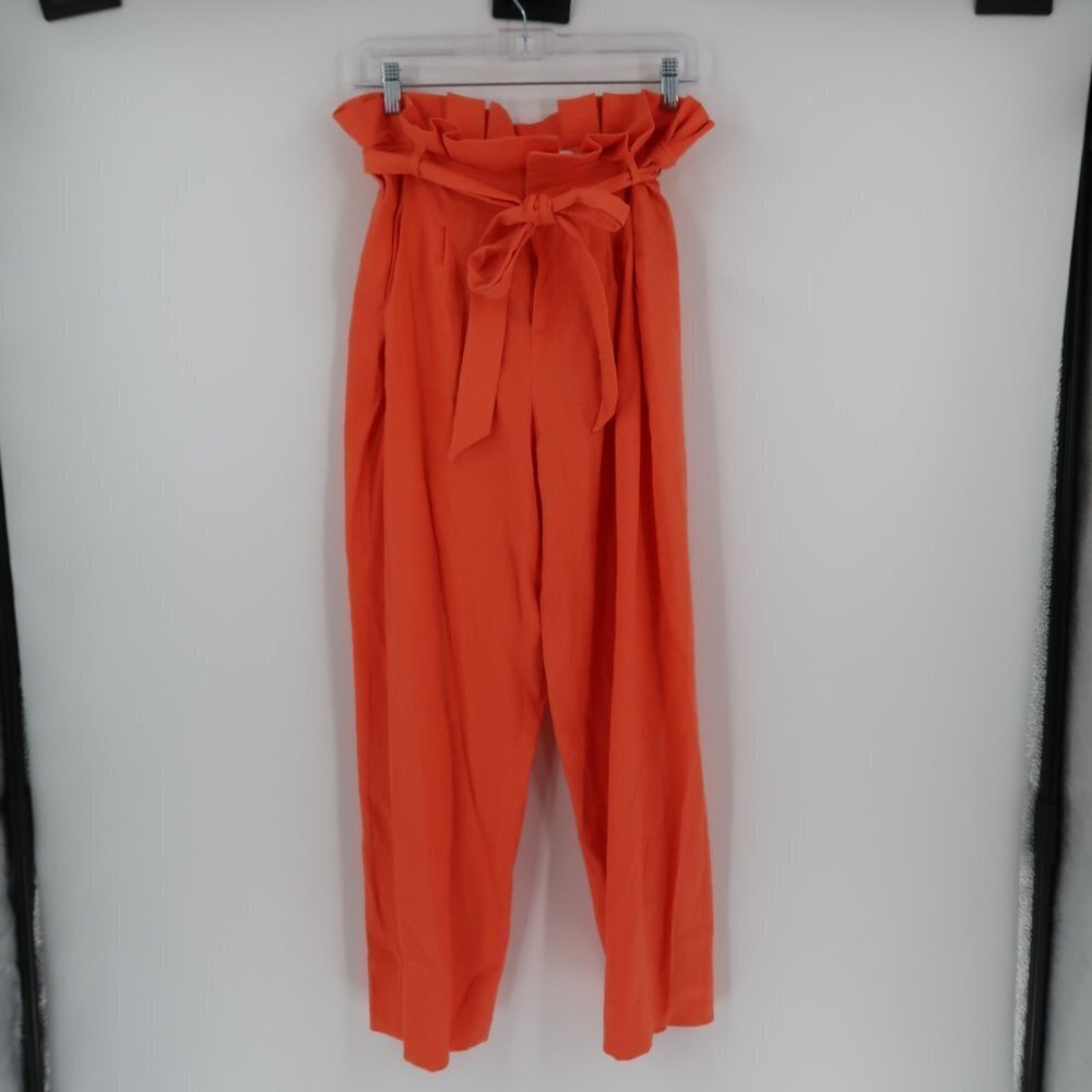 Alice Olivia Farrel Paper Bag Pant 6 - Picture 8 of 9